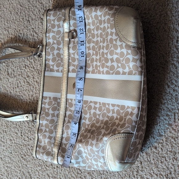 Coach Chelsea Heritage Stripe tote - Picture 4 of 11